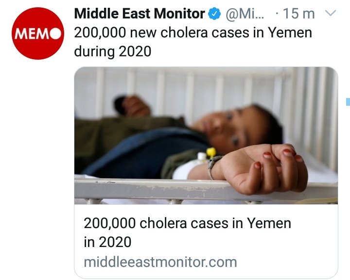 Yemen'de 200.000 yeni kolera vakası... Ne Dünya konuşuyor ne de Dünya Sağlık Örgütü... Fransa'nın Suudi Amerika'ya sattığı P4 biyolojik silah laboratuvarı üzerine bir soruşturma açılabilirdi mesela...