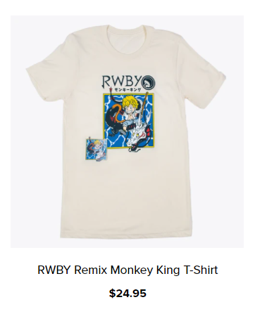 bananasandtuna's tweet photo. the #sunwukong monkey king t-shirt is back on @TheRTStore!!
if you didn't buy it back in april, now's the best time!!
#monkeyking #seafeilong #rwby #roosterteeth #rtstore https://t.co/ByMKJiRQt9