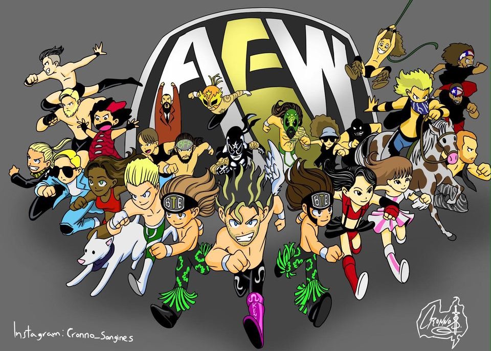 Thank you for this great year #AEW  !!!!!

#AEWDynamite @AEWonTNT @AEwrestling @CodyRhodes #YoungBucks @TheBrandiRhodes @theAdamPage @MATTHARDYBRAND @IAmJericho @sammyguevara @EvilUno @orangecassidy @shidahikaru @riho_gtmv @Ortiz_Powerful @Santana_Proud @Pentagonjr @ReyFenixMx