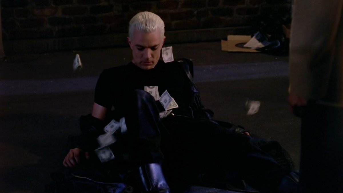 5x07 - fool for love"come on. i can feel it, slayer... you know you wanna dance""say it& #39;s true... say I do want to. it wouldn& #39;t be you, spike. it would never be you. you& #39;re beneath me."