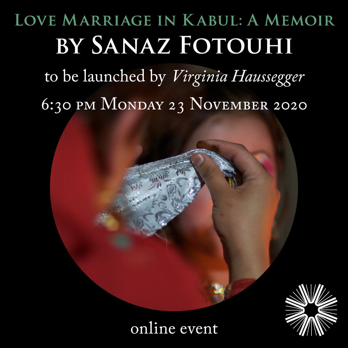 Join Sanaz Fotouhi for the launch of her book Love Marriage in Kabul: A Memoir. Sanaz will be in conversation with journalist and gender equity advocate Virginia Haussegger. 
You can register for free at: buff.ly/2FtitUn
#sanazfotouhi #lovemarriageinKabul #gazebobooks