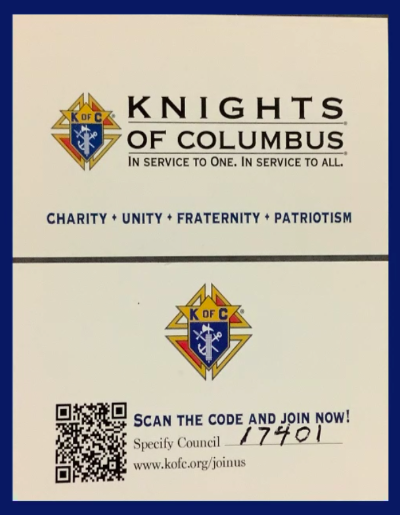 KofC17401's tweet photo. #JoinUs...Council 17401
#HelpUsHelpOthers.
#NoNeighborLeftBehind. https://t.co/SD42vndxfM