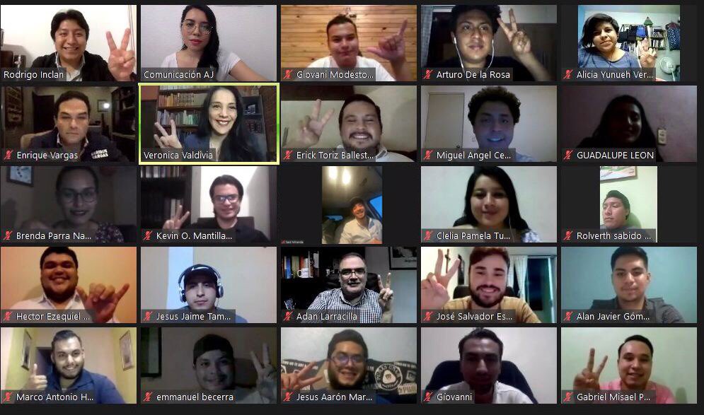 El lunes concluimos los trabajos de la #Academia2021 Funcionarios Jóvenes - Cabildos, programa en colaboración con la @anacmx_. En 2021 los jóvenes seremos protagonistas, y nos estamos preparando para estar a la altura de los retos que afrontaremos desde los municipios. https://t.co/29R5ZPBhZr