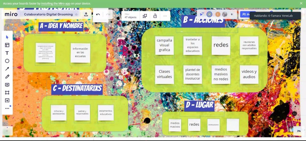 YenelabChubut's tweet image. Hoy compartimos con más de 100 personas el Colaboratorio Federal camino al #13N, pensando acciones contra el #Grooming. Gracias @LabTucuman por la invitación! Es siempre reconfortante escuchar a tantas chicas y chicos proponer y ser protagonistas de las acciones! #LateArgentina