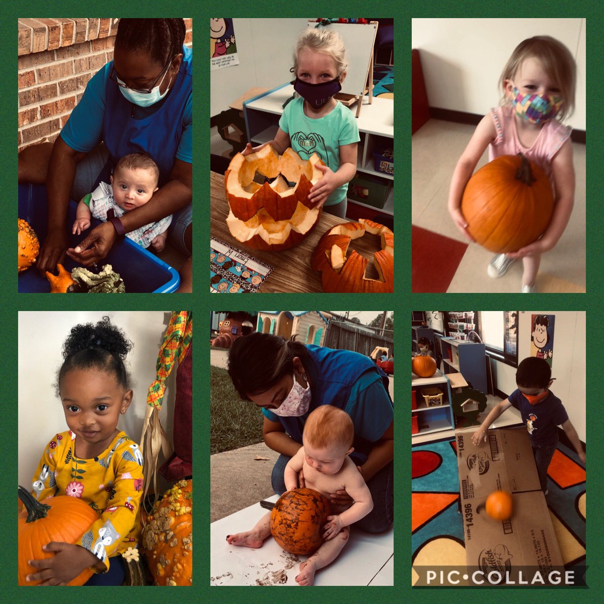 CFISDELC2's tweet photo. We “carved” out some fun! Day 3 of Pumpkin Week was amazing! @CFISDELCS #squashgoals #uglypumpkin #toopumpedforpumpkins #ELC2 https://t.co/xM96TE33sC
