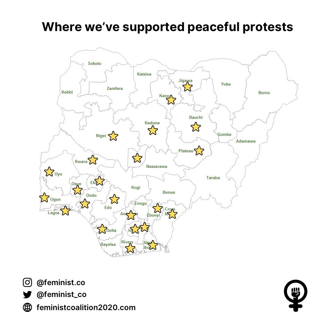A statement from the Feminist Coalition   #EndSARS  https://feministcoalition2020.com/progress-...