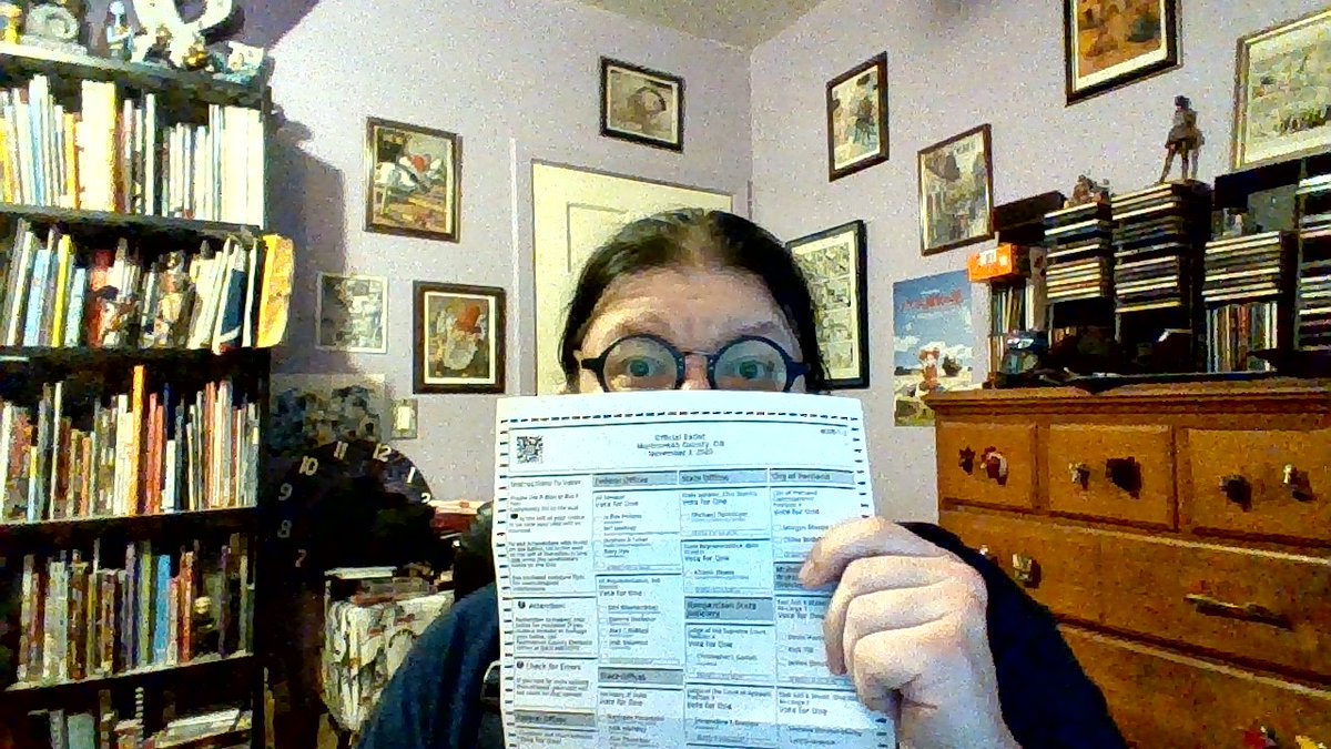 And before anyone asks, yes it is legal to take photos of your ballot in the state of Oregon.