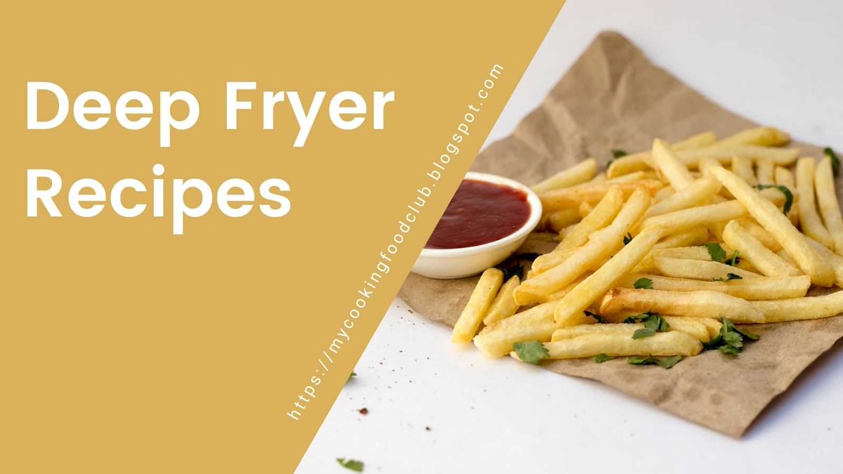 Throw aside diet book and join the hot craze that is deep-frying! mycookingfoodclub.blogspot.com/2020/10/deep-f…

#fry #deepfry #cooking #cookingfood #friedfood #eating #recipe #foodrecipes