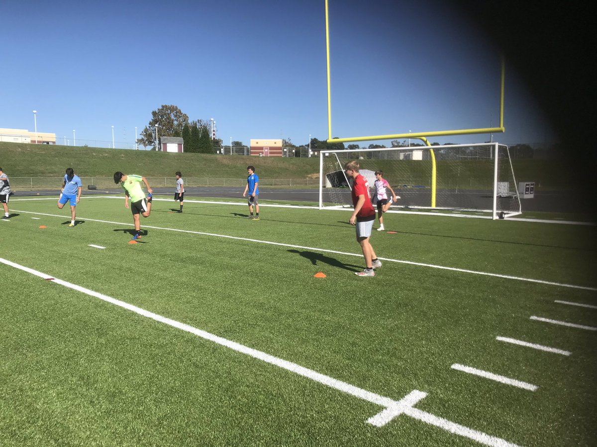 The end of week 3. The boys have been working hard