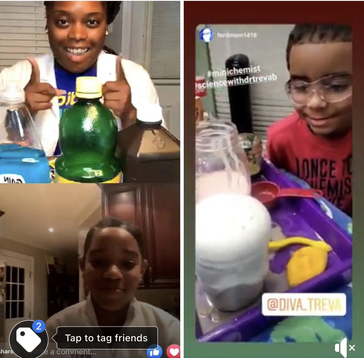 BeadingByTrevaB's tweet image. Mini-Chemist Series with Dr. Brown 
#bethechangeyouwanttosee
#DrTrevaTBrown
#scienceexperimentsforkids
#representationmatters
#communityengagement
#sciencematters
#scienceisfun
#experimentingwithchemists
#womeninscience
#sciencecommunication 
#scienceathome 
@usnrl