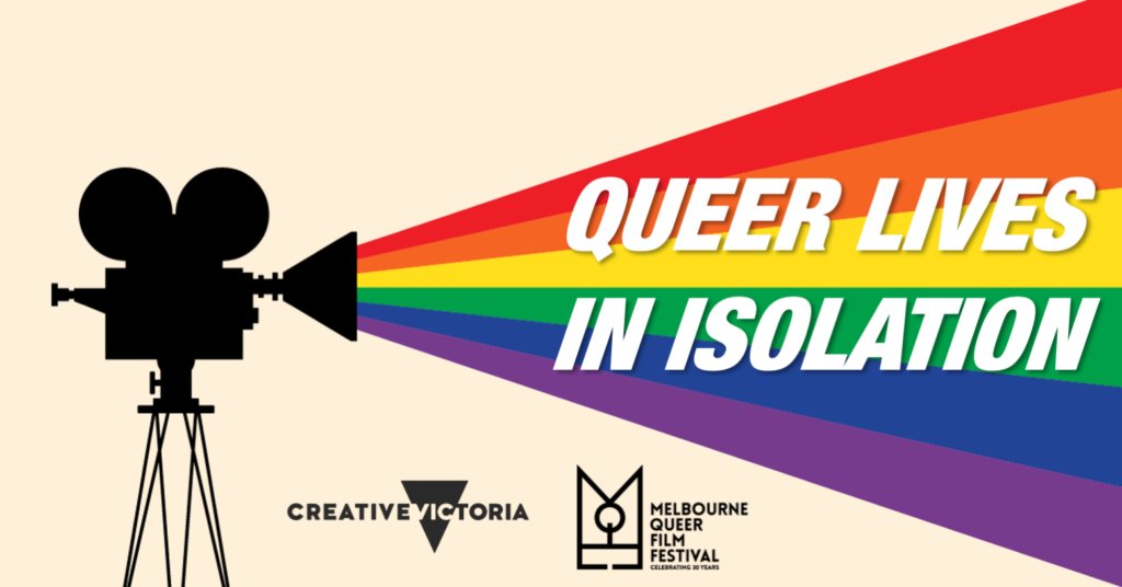 MQFF's offering up to $10,000 of a $50,000 cash pool for queer Victorian filmmakers to create a short work about queer lives in isolation! @mqff want to support queer filmmakers during this difficult time and want to make sure queer filmmaking continues. mqff.com.au/queer-lives-in…