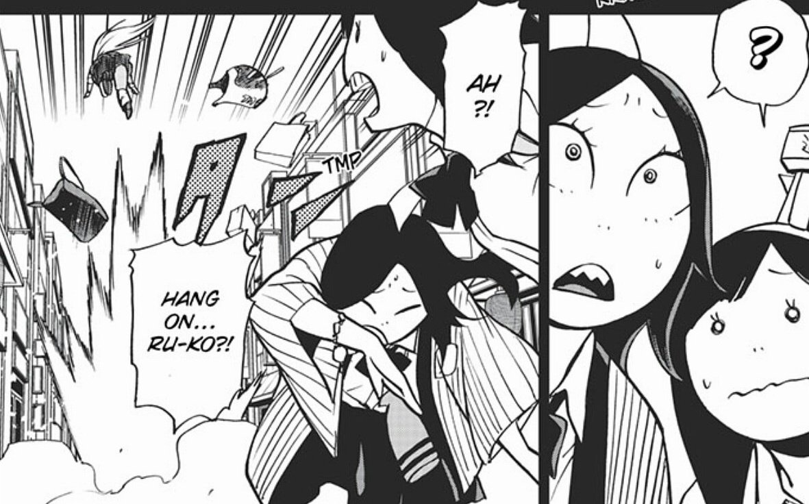 Also like to point out that Rumi is friends with a shark girl and a turtle/tortoise girl.

Also called her Ru-ko.