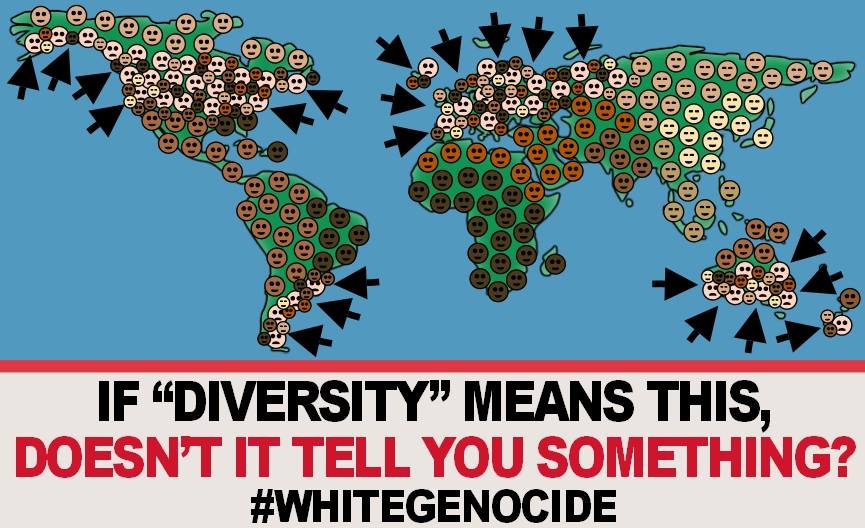 mud_bringer's tweet photo. @EdaSimpSupreme If nobody is trying to get rid of white people, why do you accuse me of hating non-whites when all I've done is advocate for the preservation of my own people? You'd never accuse any non-white of 'hate' for something like that, because you're anti-white, not anti-racist. https://t.co/8U33lfPMlU