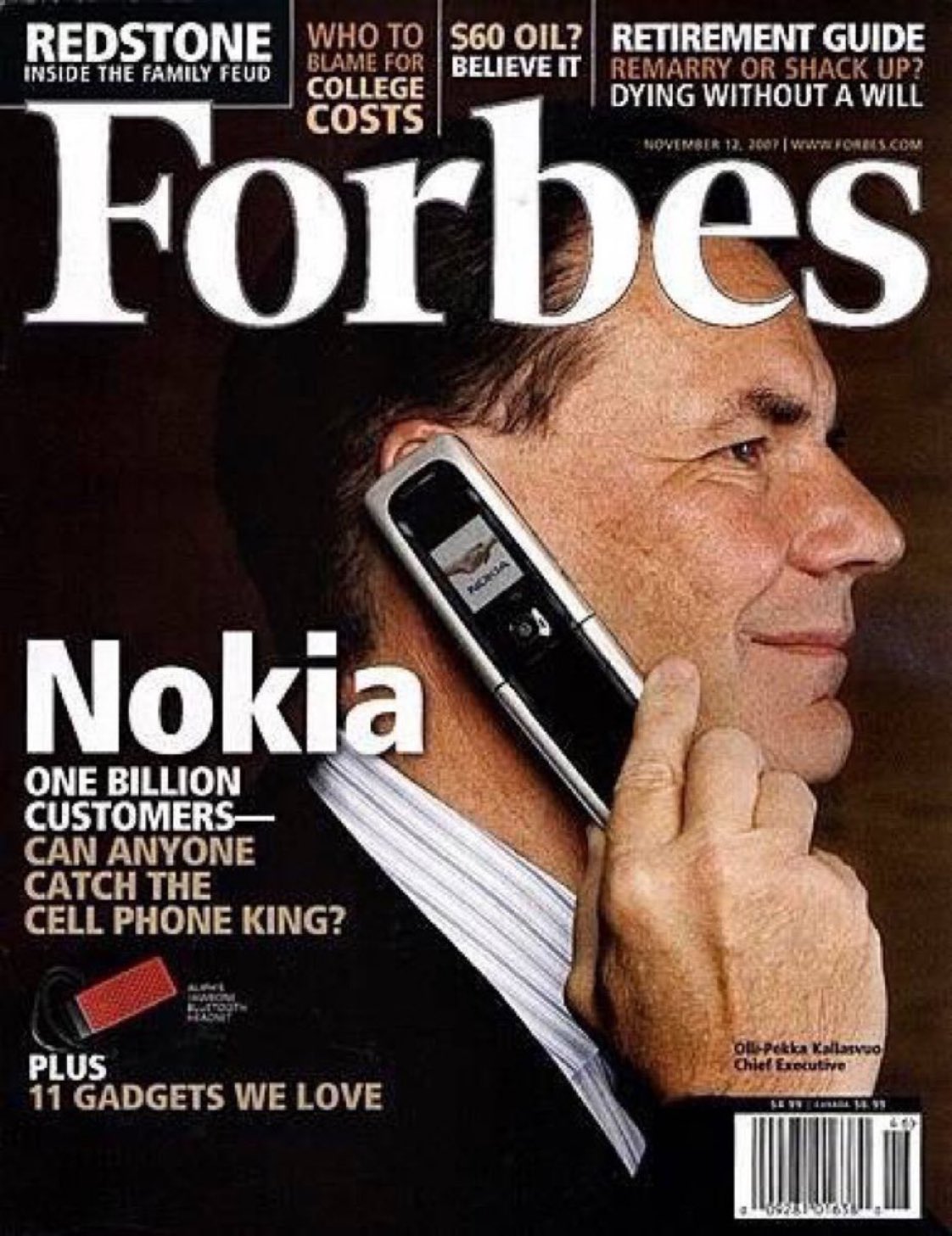 David Maina Kamiru on X: In 2007 Nokia had 1 BILLION customers. 'One day  you're the cock of the walk, the next a feather duster'   / X