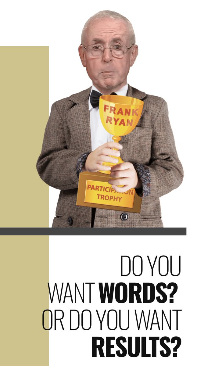 DocClements101's tweet image. FrankTrophy.com because you don’t get to claim victory while losing battle after battle for your constituents.