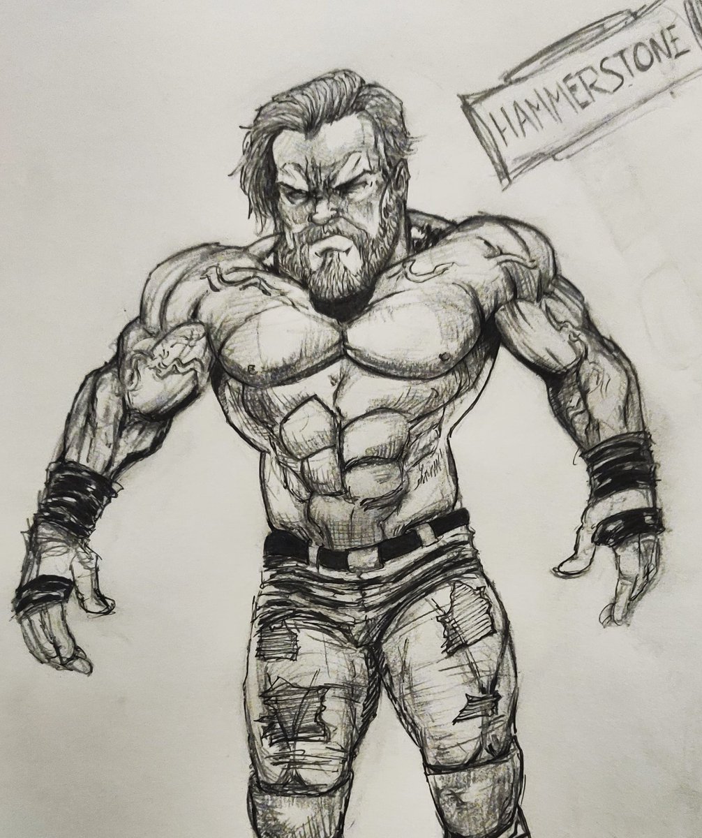 Dynamic1RookK's tweet photo. My artwork of @alexhammerstone . I did this with my Micron Pen and @tombowusa brush.
My commissions are open. Feel free to DM me here or email dynamicrook@gmail.com
To get your artwork done by me :)
#thatsdynamic #art #hammerstone https://t.co/jSgfPxj6nz