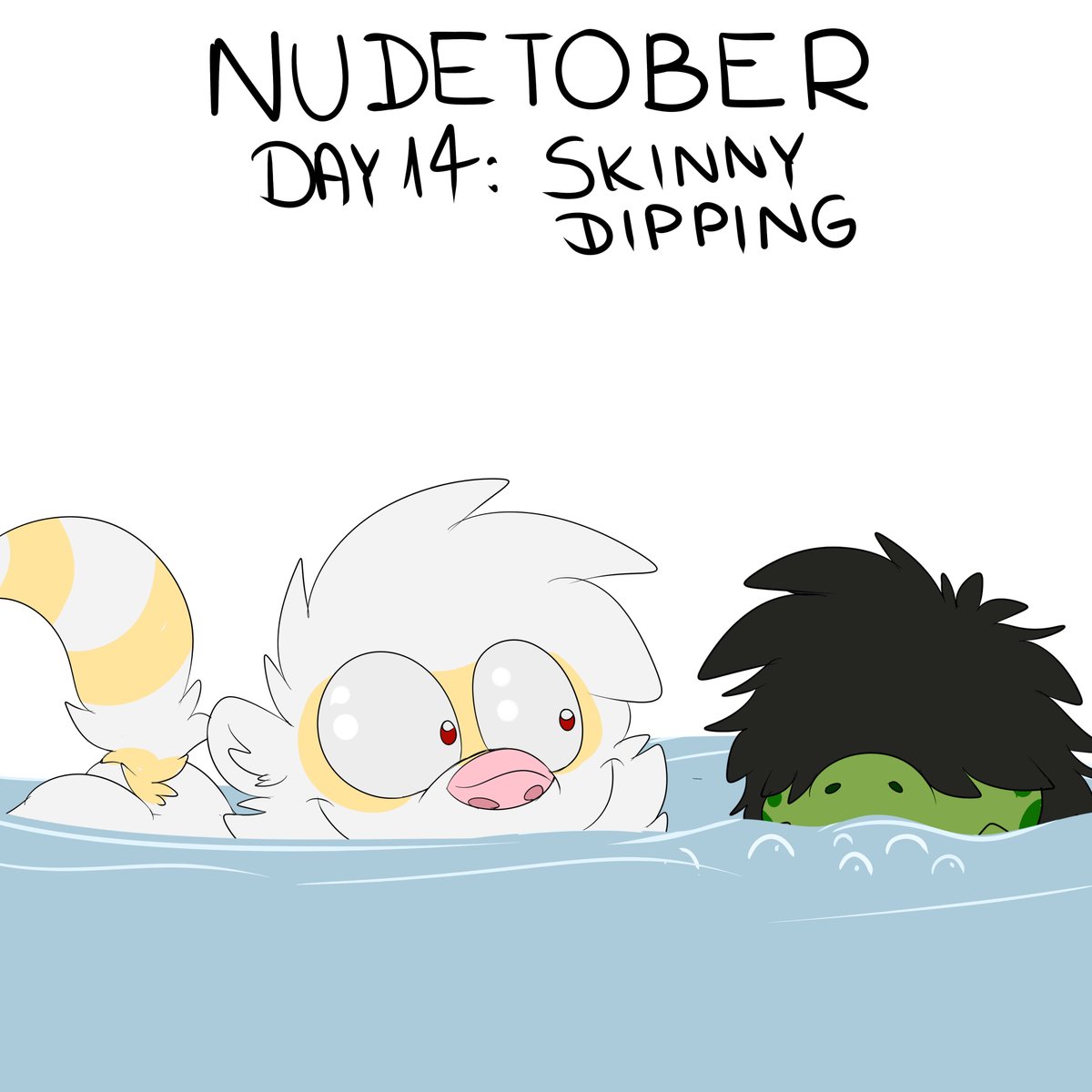 #nudetober
#bichitober
Day 13
Skinny Dipping