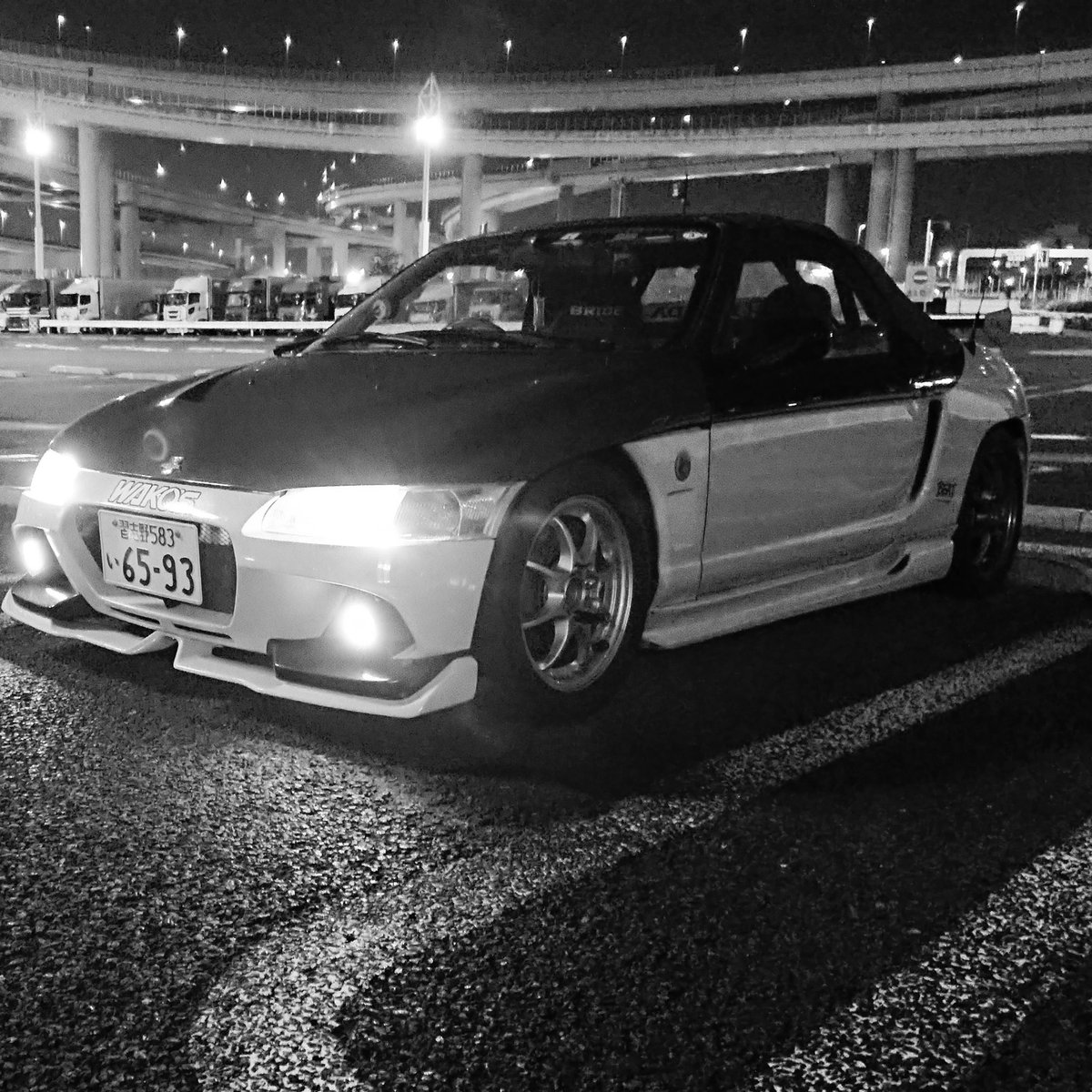 taka3kou7ren's tweet photo. タイプ2なんですけど、タイプ3はもっともっと明るいんですかね😃#ホンダビート #おさる技研 #702k https://t.co/QaV0f6jM8m