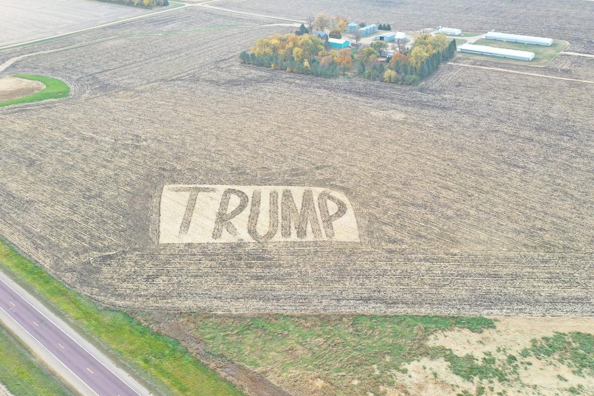thefarmerette's tweet photo. @realDonaldTrump #farmers4trump #MakeMNred #IAbordertown https://t.co/z5xK6iqwr4