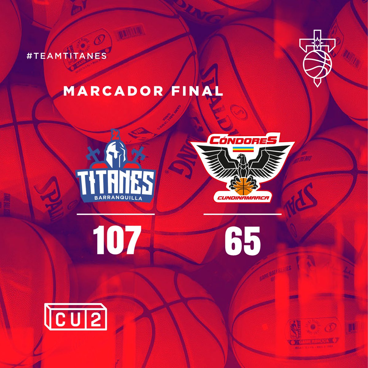 titanes_baq's tweet photo. ¡GANAMOS! 🏀 Finaliza el primer encuentro de la liga 2020 con victoria para nuestro #TeamTitanes 🔥 https://t.co/2GZmmla1WU