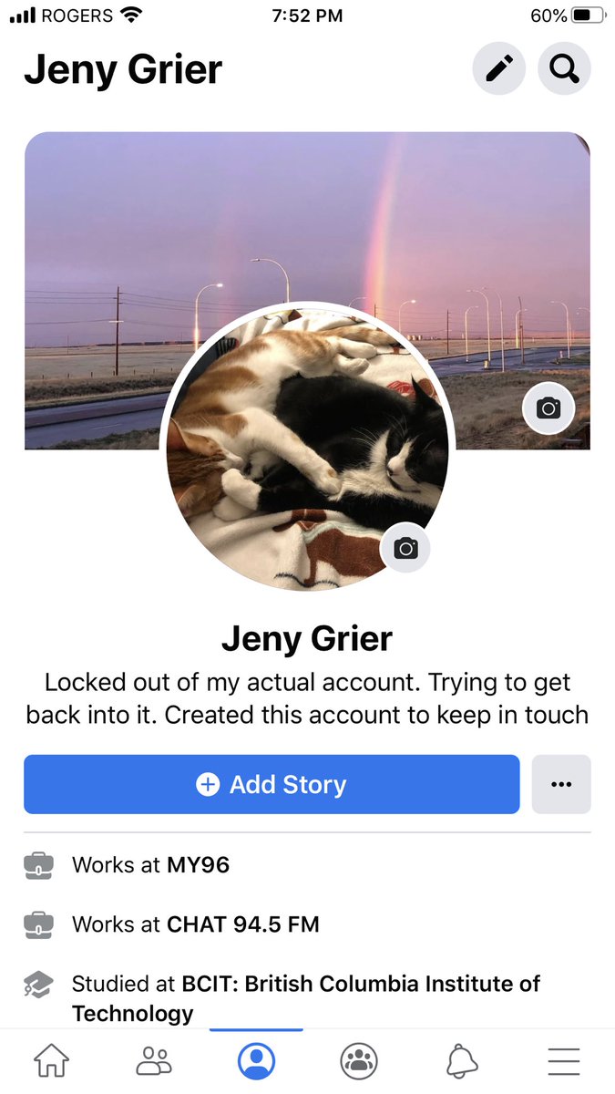 jen_grier's tweet photo. Hey everyone! I’m still fighting with FB to regain access to my account. So please know that this is my current temporary account! 

If you don’t believe me, shoot me a PM and I will confirm I am who I am. I might just take Huey and Cole on a road trip to Mexico instead. https://t.co/r2yYOj8Wkz