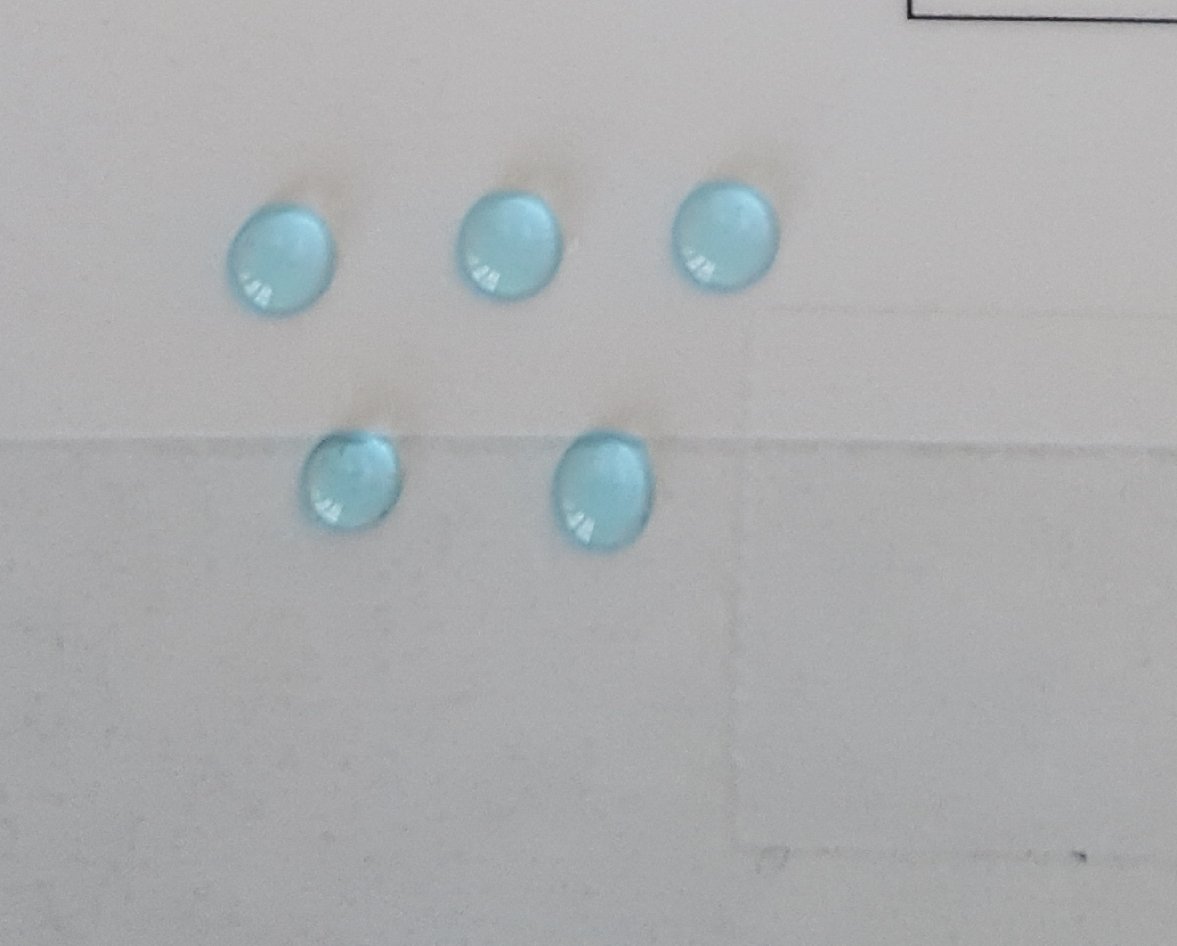 Wierzbowski_Bio's tweet photo. Biotechnology students had their first experience using micropipettes this week. They did great! Pictured are students in cohort A and some of their results. I love being back in the lab! #ABEMA #MassBioEd https://t.co/9jyKPlbXil