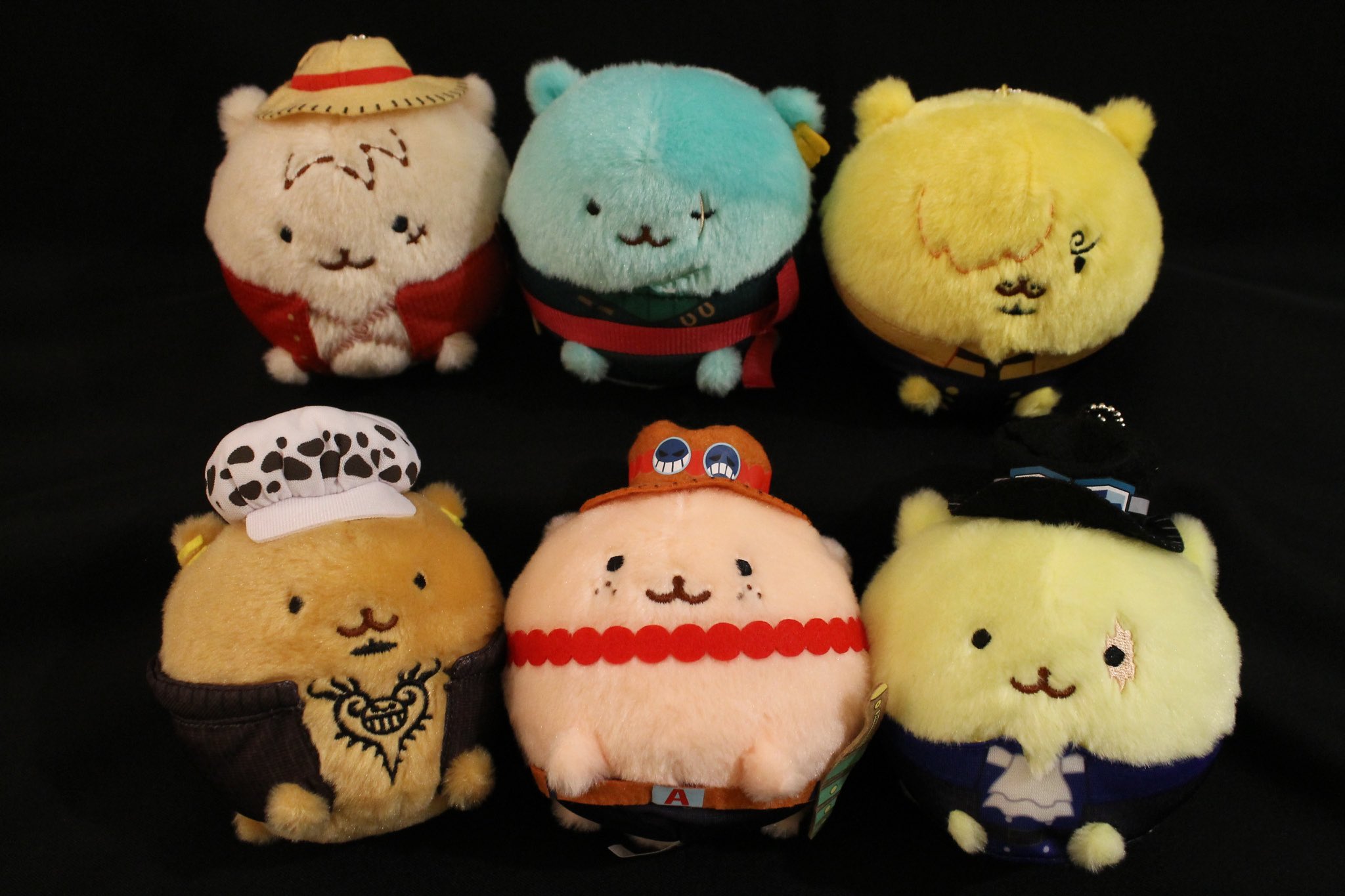 ONE PIECE あみまるぬいぐるみキーホルダー