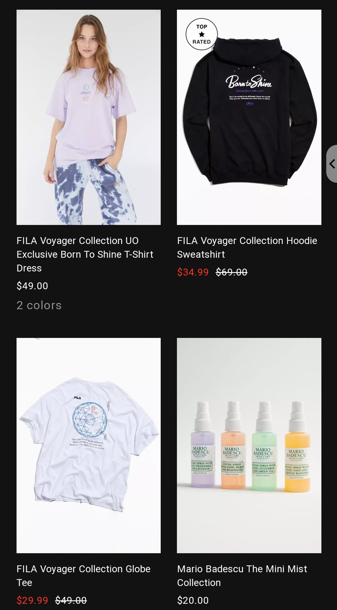 BTS Merch on X Urban Outfitters Fila Voyager Collection Added Born to Shine t shirt dress 49 LINK https t N5s4lAuq1R Globe Tee 49 29.99 Hoodie 69 34.99