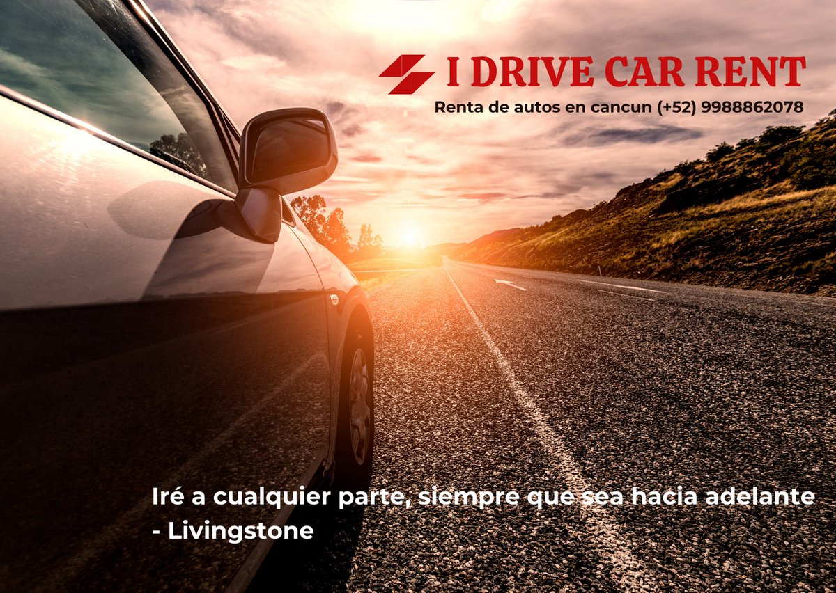 IDriveCarRent's tweet photo. Renta de autos en Cancún
Reservaciones: (+52) 9988862078
#idrivecarrentcancun #rentadoradeautos #RentaUnAuto #rentadeautosencancun #alquilaunauto #alquilerdeautos #cancun #cancunmexico #rivieramaya #idrivecarrent #ViajaSeguro #rentaunautoencancun #viajeenauto #Viajero https://t.co/qOq5RiR2Ml