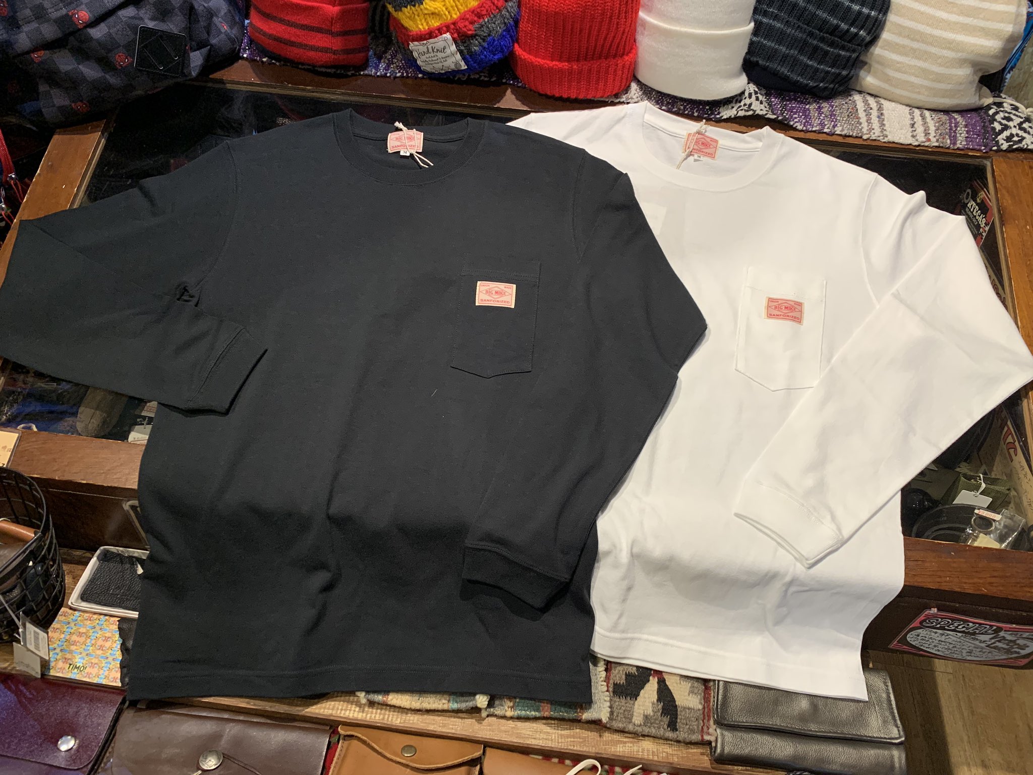 Outside Kawasaki Big Mike Pocket Long Sleeve Tee こちら T Co 11fjjl3u03 アウトサイド川崎 Outsidekawasaki 川崎 川崎駅東口 新品 古着 ユニセックス Bigmike ビックマイク ビッグマイク ロンティー ロンt ロングtシャツ