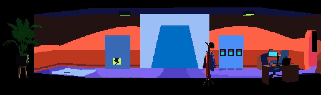 Not getting as much time to work on this as I would like, but its coming along, getting a feel for the lighting i want...

#wip #aseprite #indiedev