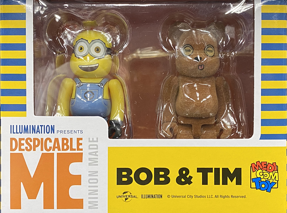 エンタメ MEDICOM TOY - ミニオンズ ベアブリック TIM BOB セット 400