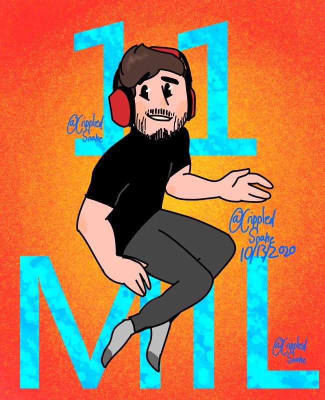 CanOfAmberSoup's tweet photo. @CaptainSparklez Made some fanart for #Captain11Mil !
This is actually the first thing I have posted on twitter huh- https://t.co/gBji9t3Qe9