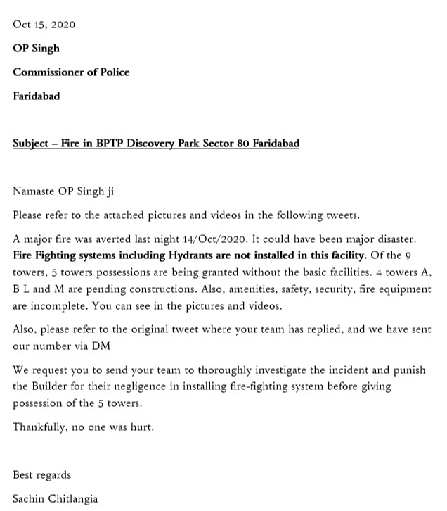 BPTP Discovery Park Buyers Assn #FIGHT-Injustice tweet media