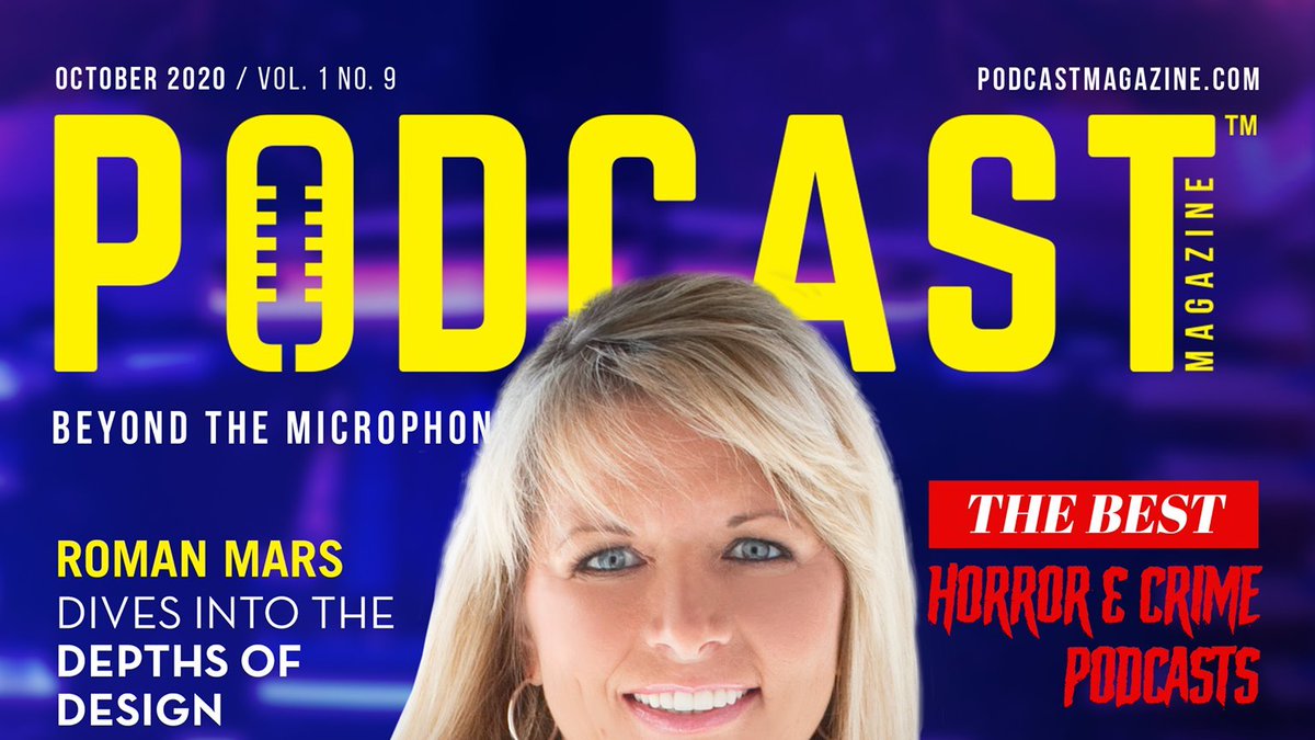 ThePodcastMag's tweet photo. Perfect month to feature @hauntinguniver1 as an "Under the Radar" #podcast in this month's issue. https://t.co/NAbIpgaQbK