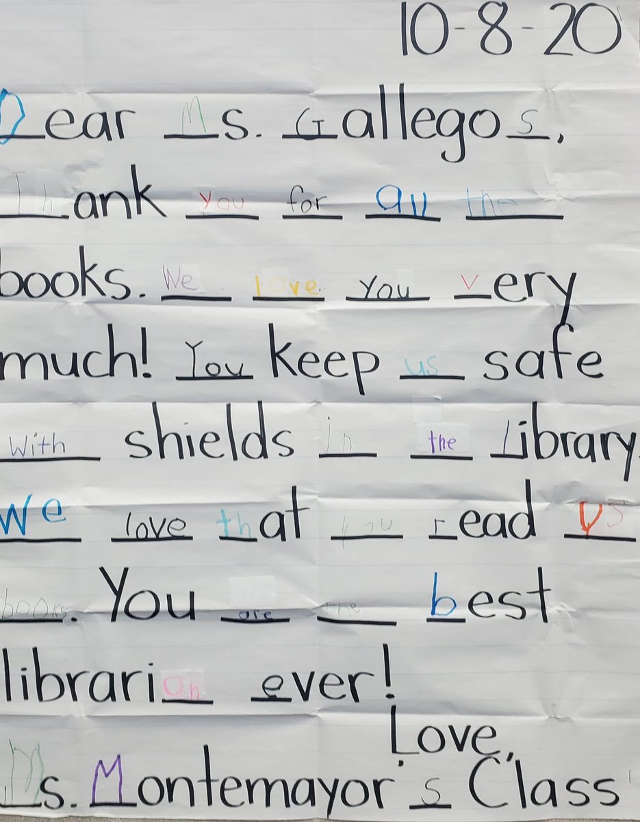 Kirk Library (@kirklibrary) on Twitter photo Every day, I get to do something I love and make an impact. A big thank you to <a href="/miss_montemayor/">Roxanne Montemayor</a> class. I loved my letter!! 🥰 #KirkAdventure2021 #KirkROAR Every day, I get to do something I love and make an impact. A big thank you to <a href="/miss_montemayor/">Roxanne Montemayor</a> class. I loved my letter!! 🥰 #KirkAdventure2021 #KirkROAR