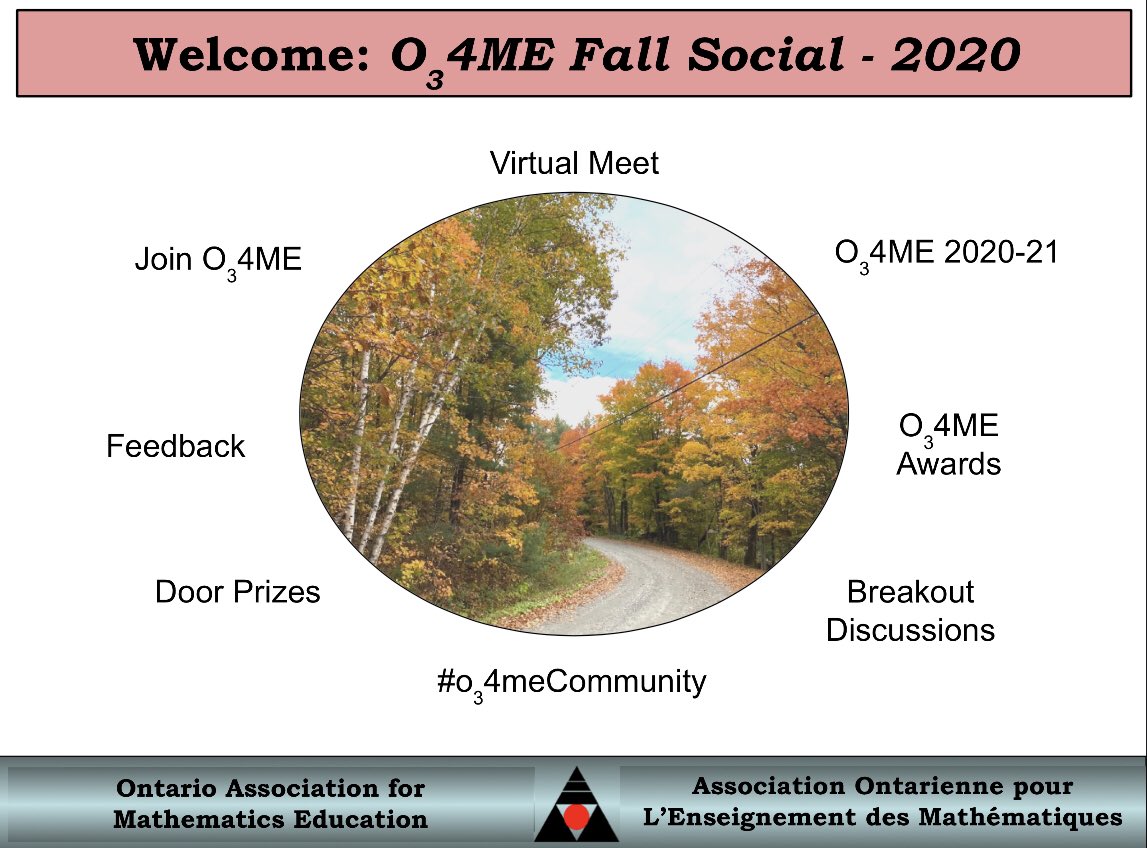 o34me will be running breakouts to talk, share, and collaborate. In this time of distance teaching, let's come together and leave with valuable takeaways. We're all in this together! We’ll also be celebrating our chapter's award winners and giving away awesome door prizes! (2/2)
