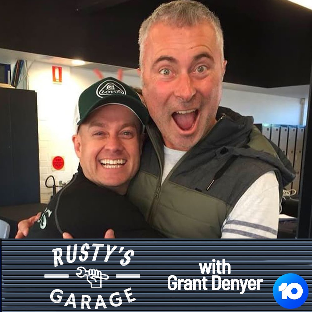 Before <a href="/grantdenyer/">Grant Denyer</a> &amp; our team bring you 3 BIG days of coverage of the #Bathurst1000 - enjoy one of Grant's most candid interviews with our old mate <a href="/Thrusta1/">Greg Rust</a> on the #RustysGarage #podcast. podcasts.apple.com/nz/podcast/gra…