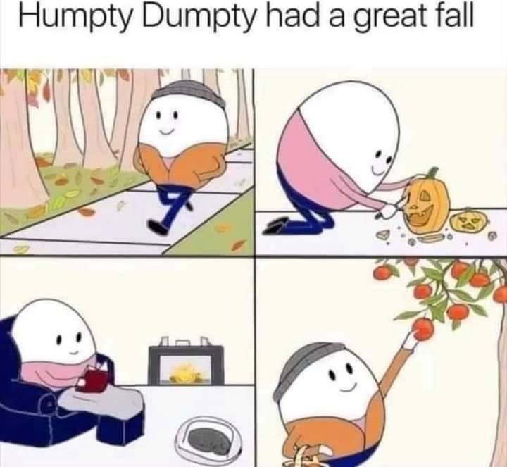 Why assume the worst? 🍁 🥚