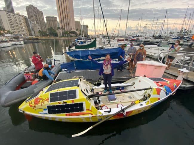 Solo Ocean Rower Lia Ditton Returns To The Ocean Post Recovery From Record 86 Days Alone At Sea > Check out the article 👉buff.ly/3k2FXif

#Shipping #Maritime #MarineInsight <a href="/rowliarow/">Lia Ditton</a>