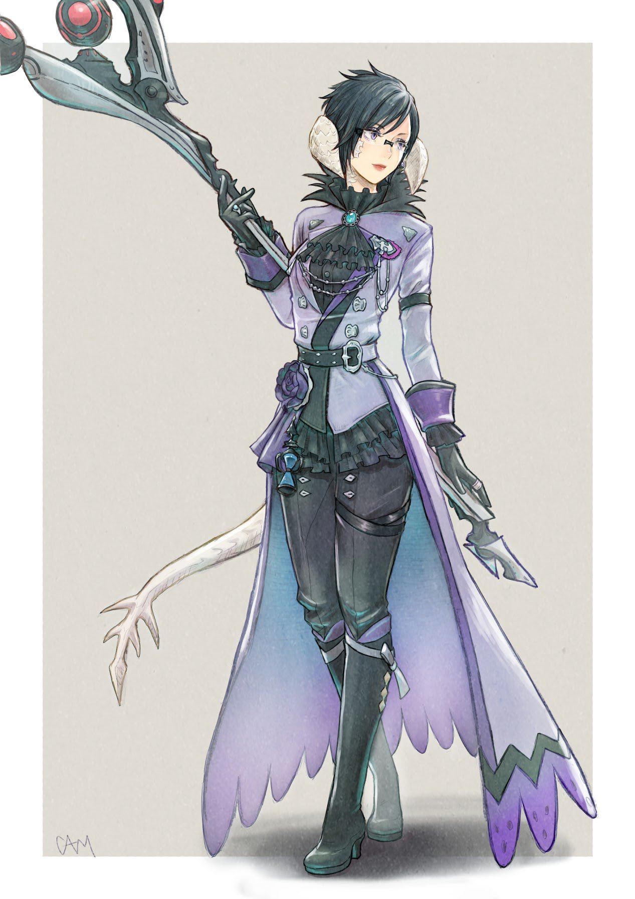 Cam Ff14 Ff14イラスト アウラ T Co Iza4anhusv Twitter