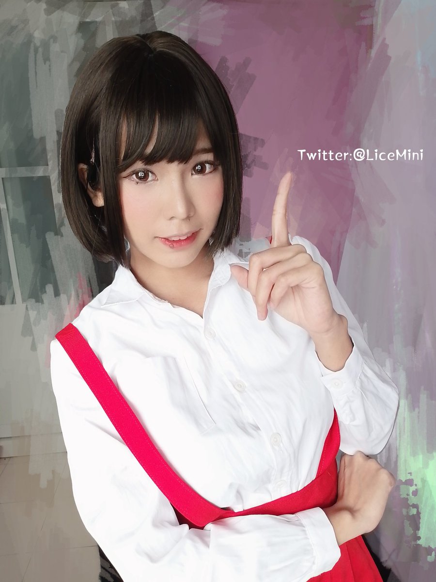 Minichu on X: This time I wasn't cosplaying as Hanako-san😂. But cosplay  is @FUKADA0318. I love​ her❤️. And I really like this look of her. so I  think this look is perfect