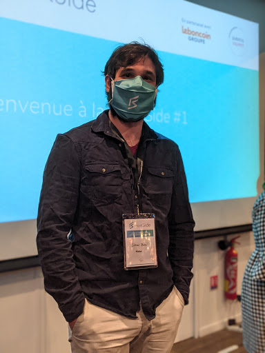 frontsideconf's tweet image. Les visages (masqués 😷) de la #FrontSide !