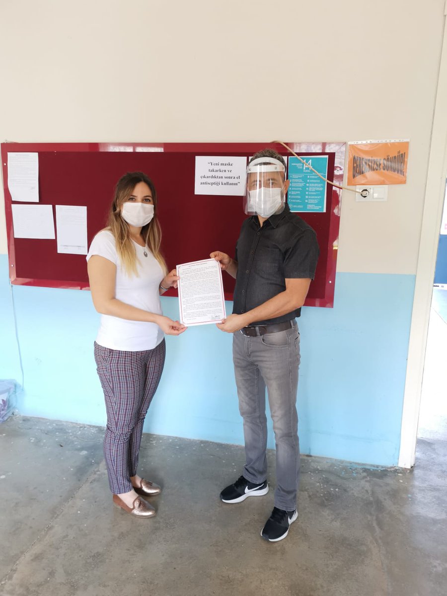 dortkoyler's tweet photo. İl Milli Eğitim Müdürümüz Sayın Seyfullah Okumuş'un yazmış olduğu mektubu öğretmenlerimize ulaştırdık. https://t.co/KewqBTdwNh