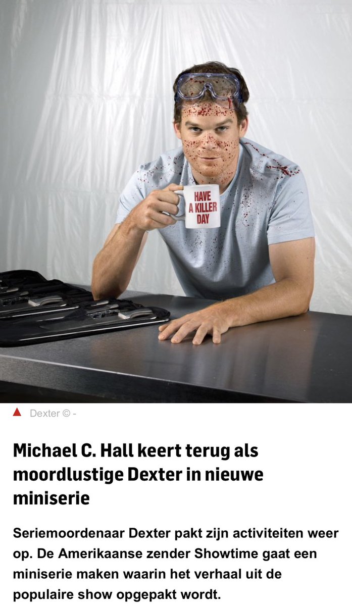 magic_daniel's tweet image. Het beste nieuws van 2020 #dexter #MichaelCHall #goednieuws