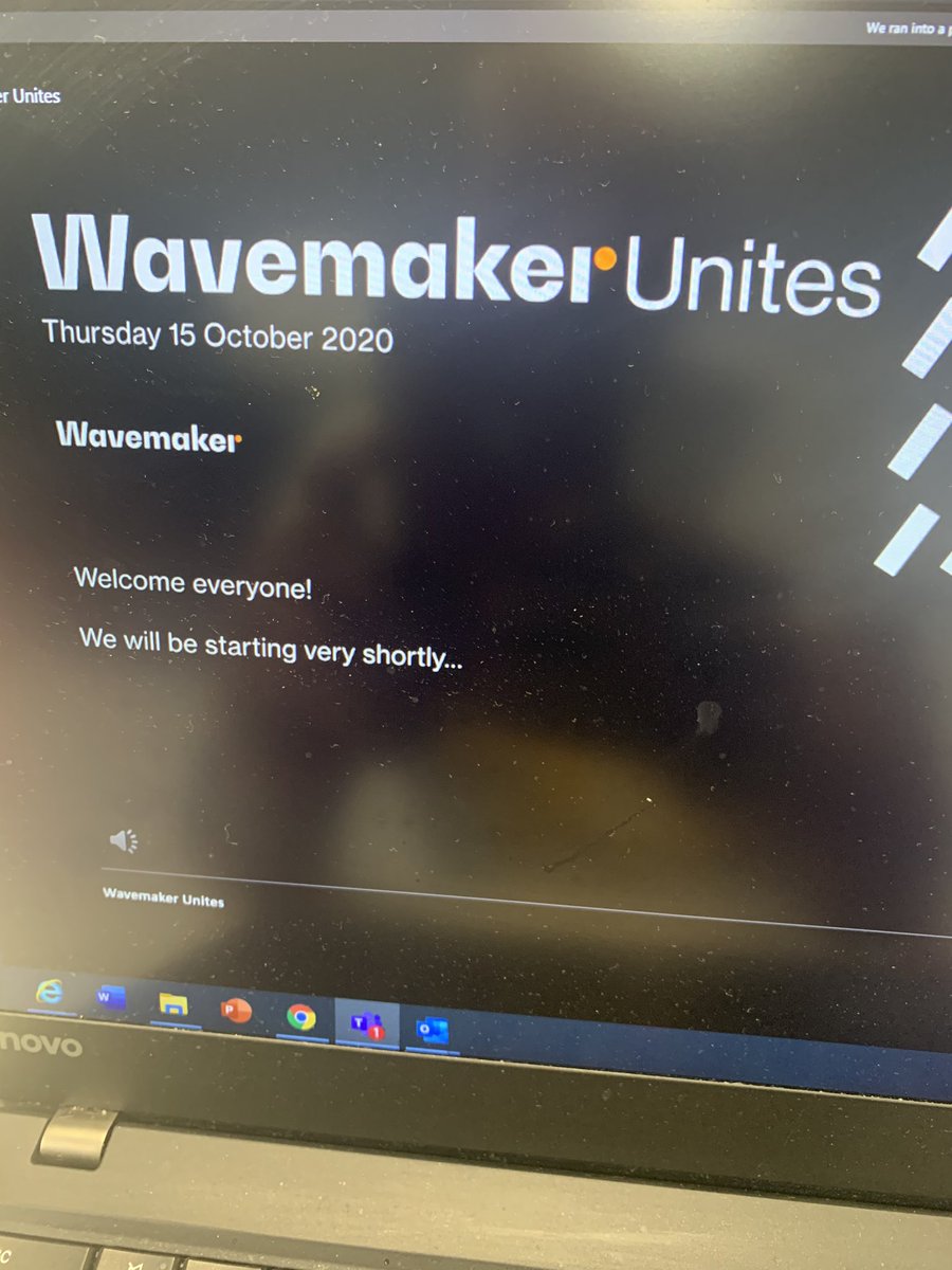 mubear's tweet photo. Here we go.... #WavemakerUnites @WavemakerUK https://t.co/XbKdMmtiKW
