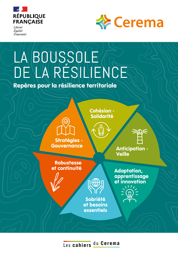 CeremaEditions's tweet image. ▶ La boussole de la #résilience : quels enjeux, quelle stratégie pour mon territoire ?
▶ Une démarche collective, globale, prospective proposée par le #Cerema pour les territoires, expliquée dans 1 guide.
#amenagement
#CollTerr
cerema.fr/fr/actualites/…