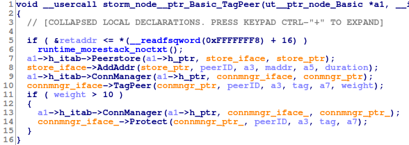 reginleif__'s tweet photo. Couldn't fit this in the article, but here's some before-and-afters to illustrate how a few IDA Pro tricks and a bit of effort can make some nasty #Golang decompilation perfectly readable:
#IPStorm https://t.co/0vBJCGOv5p