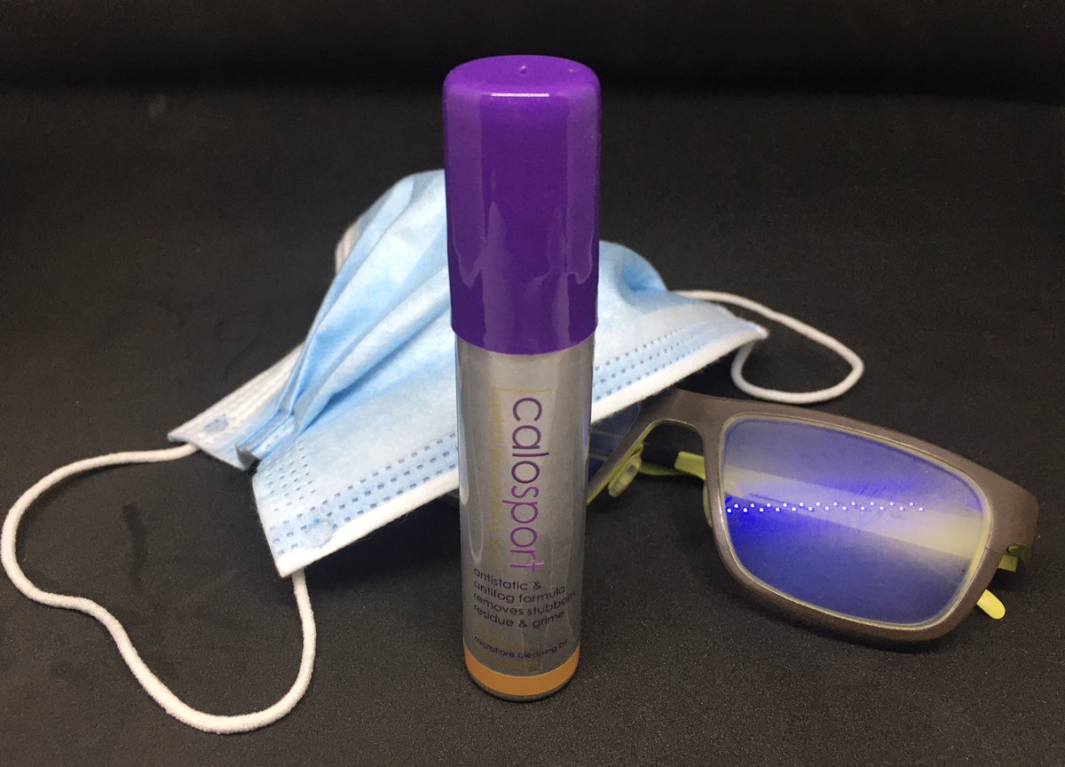 nixonopticians's tweet photo. CALLING ALL SPEC WEARERS!
Suffering with condensation? Fed up with the face mask / spectacle combo?
Try Calosport spray for effective relief from misty lenses - available in the practice for just £5.00 https://t.co/GE44CSWs7X