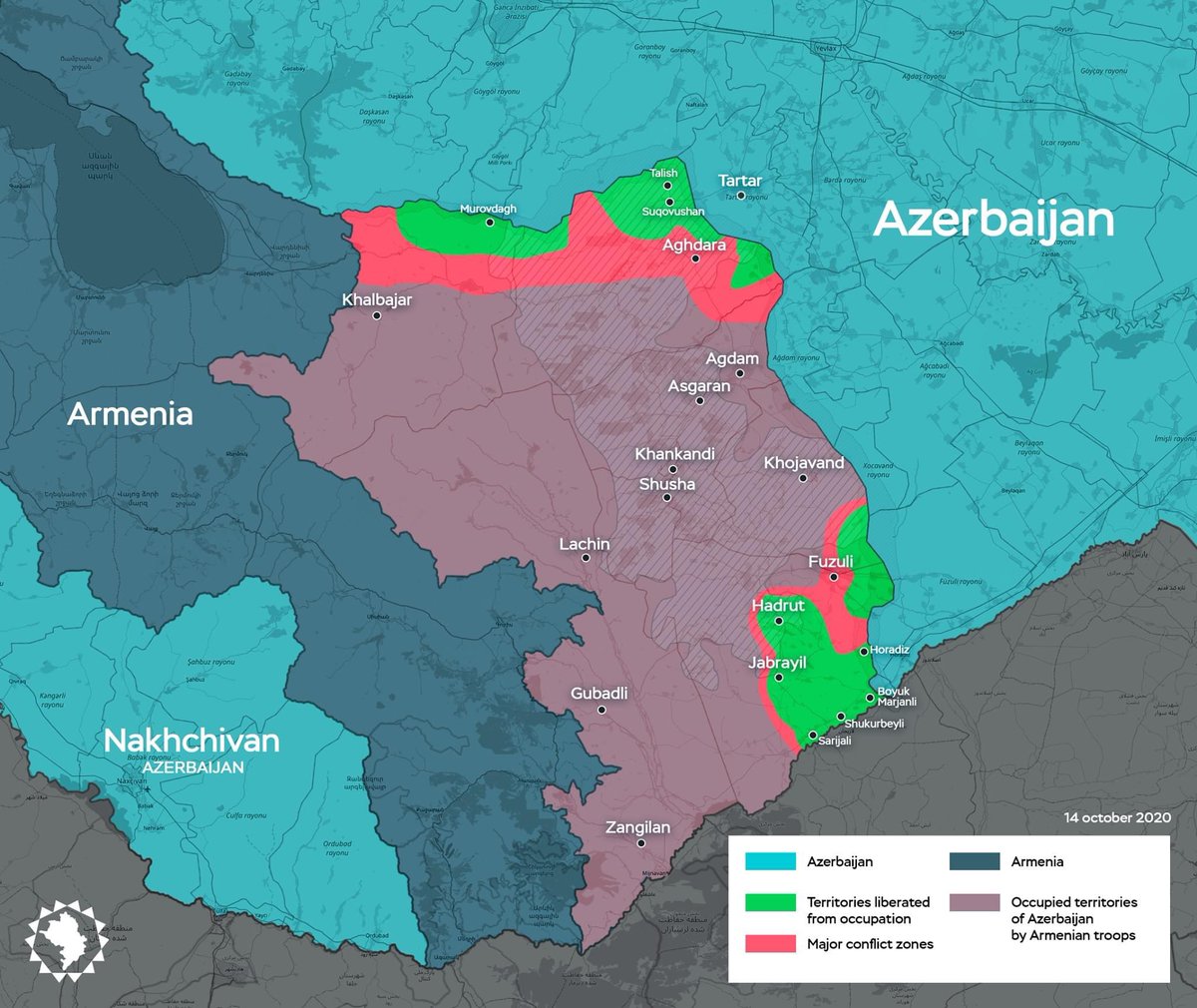 Tezliklə yaşıllığa çıxmaq diləyilə.. 💚 #karabaghisazerbaijan